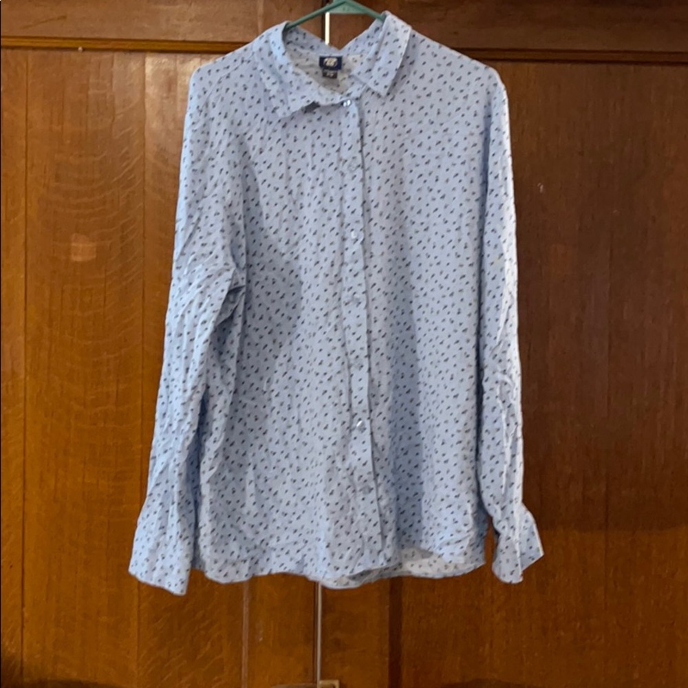 Woman’s XL Route 66 Button Down